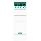 Elba Rückenschilder 100420947 Weiß 190 x 59 mm 10 Blatt