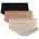 Sport Seamless 3 St Braun/Schwarz XL