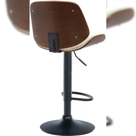 CLP Barhocker Nova Kunstleder walnuss/creme
