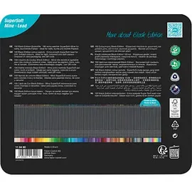 Faber-Castell Black Edition Buntstifte farbsortiert, 100 St.