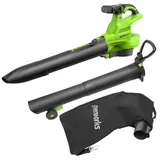 Greenworks GD40BVII, - Akku-Laubbläser/Laubsauger - SOLO - Ohne Akku Und Ladegerät