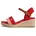 Mid Espad Wedge Crochet Rot/Rosa 39