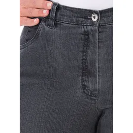 KjBrand Stretch-Jeans "Betty Denim Stretch", Damen, Gr. 54 (27), K-Gr, grau (denim graphit), Denim/Jeans, Obermaterial: 85% Baumwolle, 13% Polyester, 2% Elasthan, unifarben, casual, Basic lang, Jeans, mit Stretch