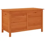 vidaXL Gartentruhe 99x49,5x58,5 cm Massivholz Tanne