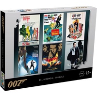 Winning Moves James Bond Actor Debut 1000 Piece Jigsaw Puzzle Game