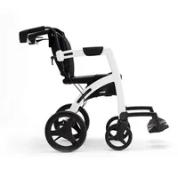 Rollz Motion 2.1 Rollator und Rollstuhl faltbar weiß