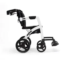 Rollz Motion 2.1 Rollator und Rollstuhl faltbar weiß