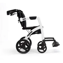 Rollz Motion 2.1 Rollator und Rollstuhl faltbar weiß