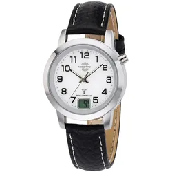 Master Time MTLA-10295-12L Damen-Funkuhr Basic Classic