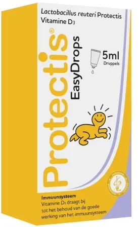Protectis Easydrops Vitamin D Babytropfen Immunsystem Von Geburt An Tube 5ml