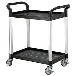 Etagenwagen schwarz 85,0 x 48,0 x 95,0 cm