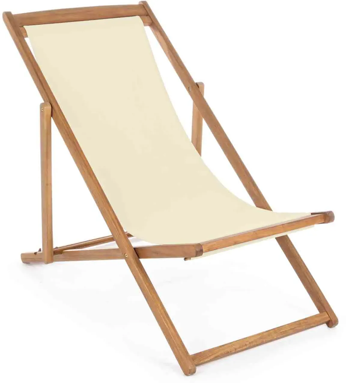 Liegestuhl Noemi 2er-Set aus Akazienholz