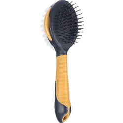 FLAMINGO Hundezubehör 3in1 Stiftbürste & Flohkamm für Welpen