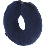 Kerbl Hundehalskrause, aufblasbar, blau, 18-30cm