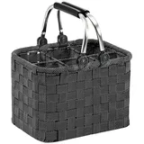 Kobolo Flaschenhalter NYLON6BLWH in Schwarz - Black White