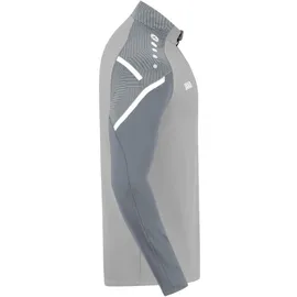 Jako Performance Ziptop Kinder soft grey/steingrau 140