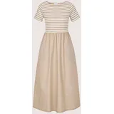 Madeleine Maxikleid Midikleid Beige 44