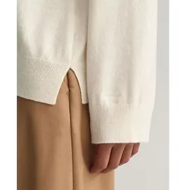GANT Superfine Lambswool Pullover Beige L