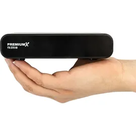 Premium X PremiumX HD 221S FTA Digital SAT Receiver DVB-S2 HDMI SCART USB 12V FullHD – Schwarz