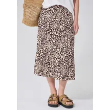 street one studio Maxirock Damen Floral Lila 44