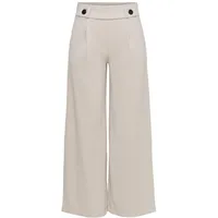 JdY Damen JDYGEGGO NEW LONG PANT JRS NOOS Hose, Chateau Gray/Detail:Black Buttons, S/32