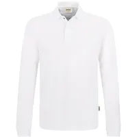 Hakro Longsleeve-Poloshirt HACCP Mikralinar® weiß, XL