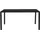 ZUIVER Vondel Gartentisch 168 x 87 x 75 cm Schwarz