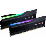 G.SKILL Trident Z5 RGB schwarz DIMM Kit 64GB, DDR5-6000, CL32-38-38-96, on-die ECC (F5-6000J3238G32GX2-TZ5RK)