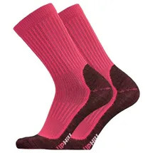 UPHILLSPORT Socken WINTER XC 2er Pack (2-Paar) mit atmungsaktiver Funktion grau|rosa 35-38