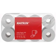 Katrin Toilettenpapier 2-lagig Recyclingpapier, 64 Rollen