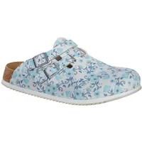 Birkenstock Kay SL Blooming Roses Blue schmale Weite Gr. 35 Schuhe 1 St