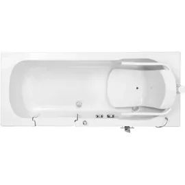 hak Handelsagentur Koch Badewanne mit Tür/Seniorenbadewanne 169,5x70cm Ausführung Links