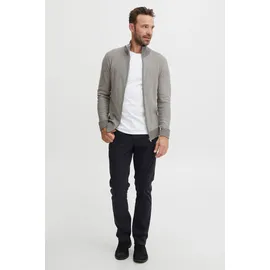 FQ1924 Strickjacke FQ1924 "Strickjacke FQLewis", Herren, Gr. XXL, grau (steel gray), Obermaterial: 100% Baumwolle CO., Strickjacken Strickjacke