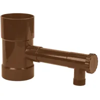 Bradas Regensammler Schwanenhals 100 mm Braun