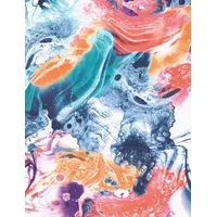 Décopatch Papier No. 792 Packung mit 20 Blätter (395 x 298 mm, ideal für Ihre Papmachés) bunt marmor