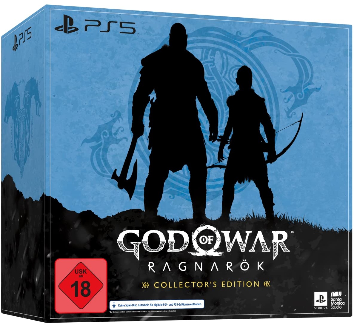 Playstation God of War Ragnarök Collector ́s Edition PS4 und PS5 100% Uncut