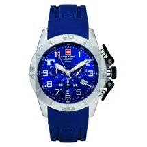 Swiss Alpine Military Tornado Chrono Silikon 45 mm 7063.9835