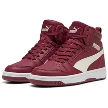 Puma Rebound V6 Mid WTR Jr Kinder Team Regal Red/Warm White 36