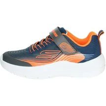 SKECHERS Microspec Advance Kinder Blau/Orange 27