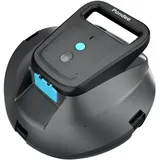 Pondee (Upgrade 2026) X1 Poolroboter Akku, Kabelloser Poolsauger mit 120 Min Laufzeit, Auto-Parkfunktion, 2,5 h Schnellladung, für Aufstellpools & Ebene eingelassene Pools bis 80m2