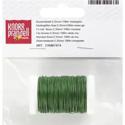 KNORR PRANDELL Blumendraht 100m moosgrün KNORR prandell 21-6467474