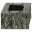 Kann Mauerstein Bruchstein 25 x 25 x 15 cm grau
