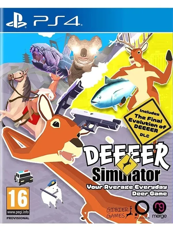 DEEEER Simulator: Your Average Everyday Deer Game - Sony PlayStation 4 - Action/Abenteuer - PEGI 16