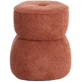 Light & Living Sitzpouf Holz 40 x 46 x 40 cm Orange