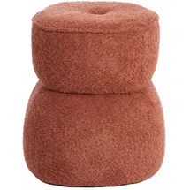 Light & Living Sitzpouf Holz 40 x 46 x 40 cm Orange