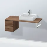 Duravit L-Cube Seitenschrank, 2 Auszüge, LC583502121,