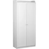 Home Affaire Aalborg Aktenschrank 80 x 40 x 180 cm weiß