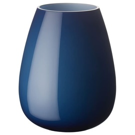 Villeroy & Boch Drop Vase midnight sky 18,6 cm, Glas, Blau