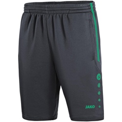JAKO Active Trainingsshorts Herren anthrazit/türkis M