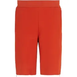EA7 für Herren. 7M000143_AF13538 Orangefarbene Shorts mit normaler Passform (XXS), Lässig, Sportlich, Baumwolle, Multisport